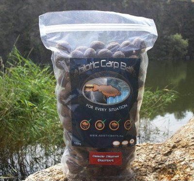 Abiotic Carp Baits Crunchy Chestnut (gesztenyés) bojli 1 kg
