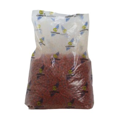 Coppens RED HALIBUT 8.0 mm - Red Halibut Pellet, 8 mm, fúrt, piros, 20 kg