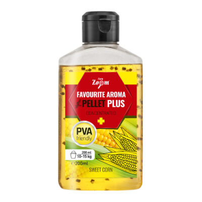 CZ Favourite folyékony aroma pellettel, édes kukorica, 200 ml