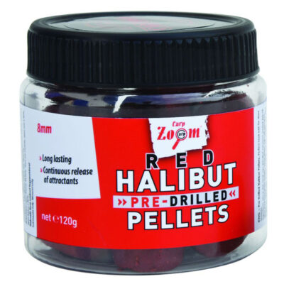 CZ Piros fúrt halibut horogpellet, 8 mm, halibut, 120 g