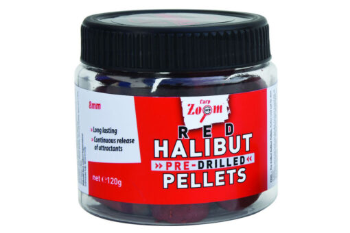 CZ Piros fúrt halibut horogpellet, 8 mm, halibut, 120 g