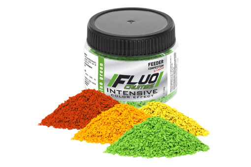 FC Fluo Crumbs süllyedő morzsa, natúr, fluo piros, 120 g