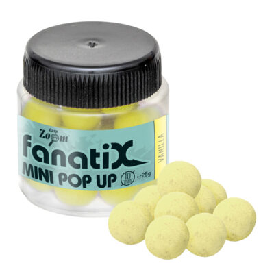 CZ Fanati-X Mini Pop Up horogcsali, 10 mm, vanília, 25 g