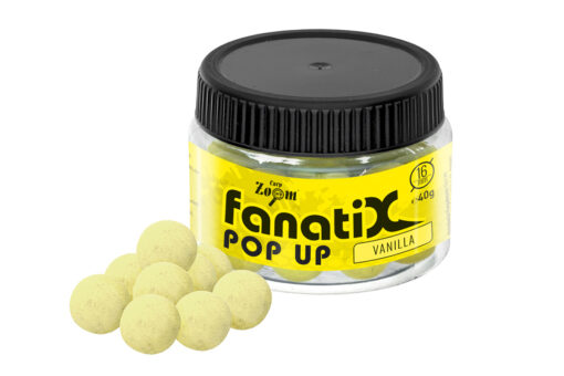 CZ Fanati-X Pop Up horogcsali, 16 mm, vanília, 40 g