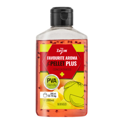 CZ Favourite folyékony aroma pellettel, mangó, 200 ml