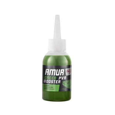 CZ Amur Booster fluo zöld aroma, natúr, 75 ml