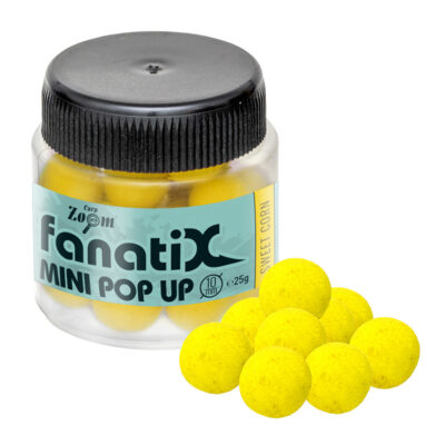 CZ Fanati-X Mini Pop Up horogcsali, 10 mm, édes kukorica, 25 g