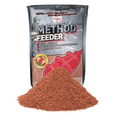 CZ Method Feeder etetőanyag, eper, halas, 1 kg