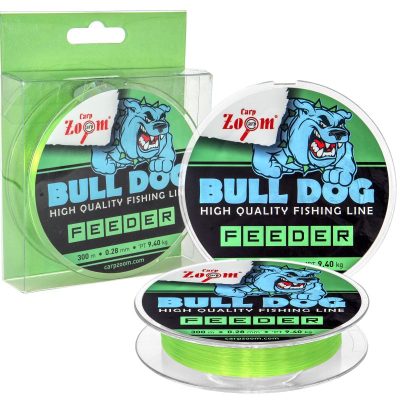 CZ Bull-Dog Feeder horgászzsinór, o 0,22 mm, 300 m, 6,4 kg, zöld