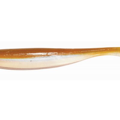 PZ Shad Killer gumihal halas aromával, 12 cm, barna, 5 db