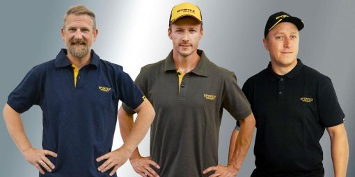 SPORTEX PÓLÓ CLASSIC BLACK XXL