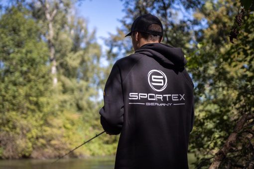 SPORTEX HOODIE BLACK M - Image 3