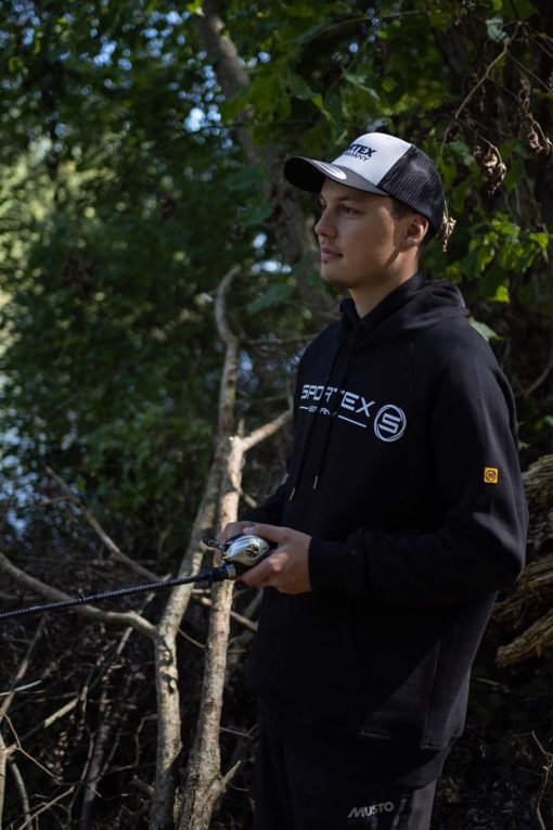 SPORTEX HOODIE BLACK XL - Image 2
