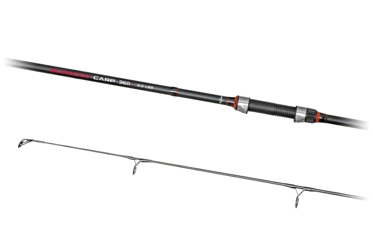 CZ Scirocco Carp horgászbot, 360 cm, 3 lb, 2 részes