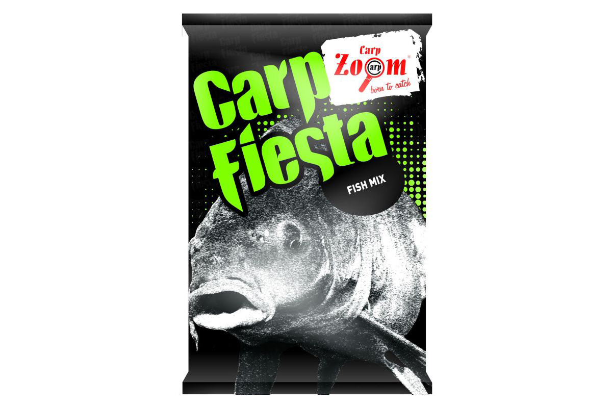 CZ Carp Fiesta etetőanyag, eper, XXL ponty, piros, 3 kg