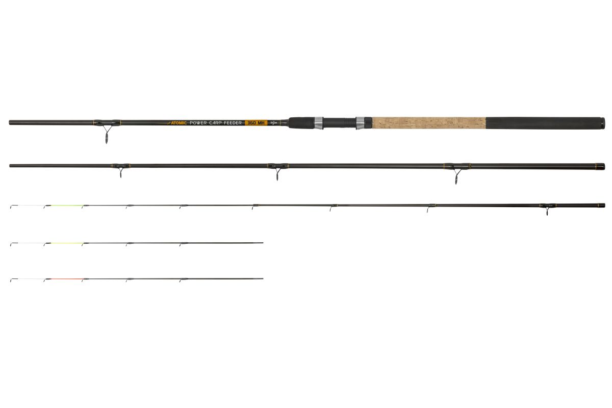 CZ Atomic Power Carp feeder horgászbot, 360 cm, 30-120 g, 3+3 részes