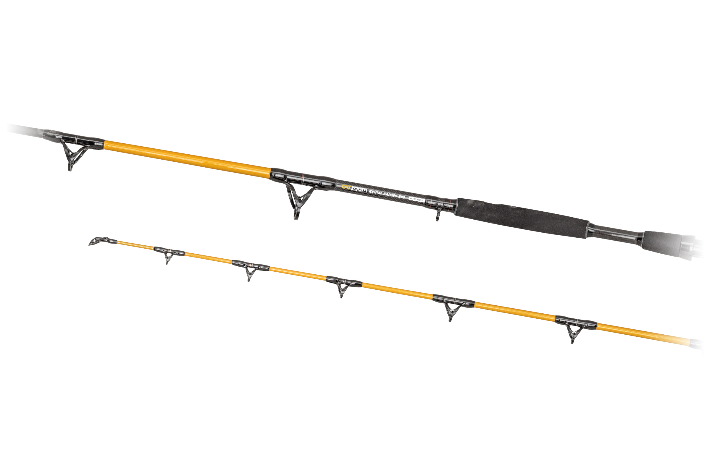 Catzoom Brutal harcsázó bot, 300 cm, 850 g, 2 részes