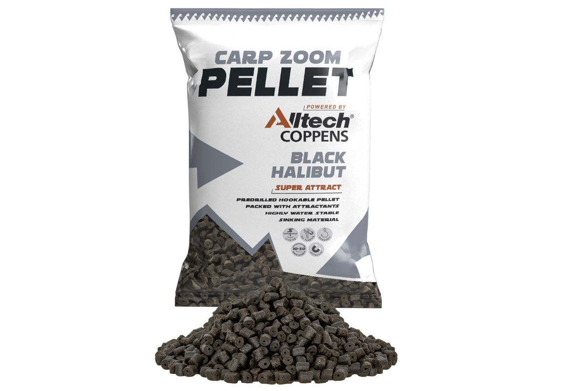 CZ Black Halibut Pellet, 8 mm, halibut, 800 g