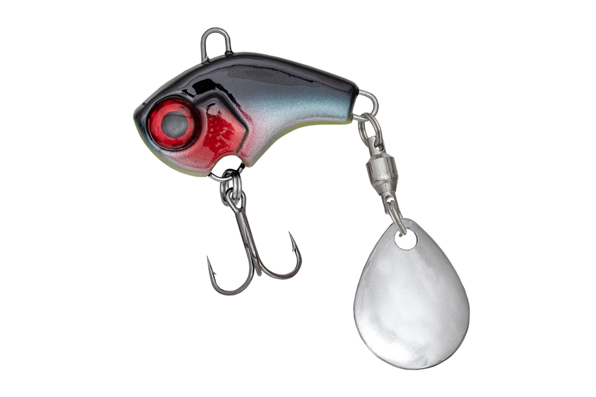 PZ Metal Viber műcsali, 3,4 cm, 20 g, fekete, ezüst