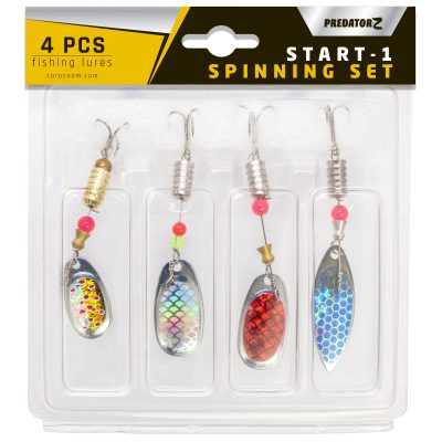 PZ Start-1 pergető szett, 4 g, 5 g, különböző színek, 4 db