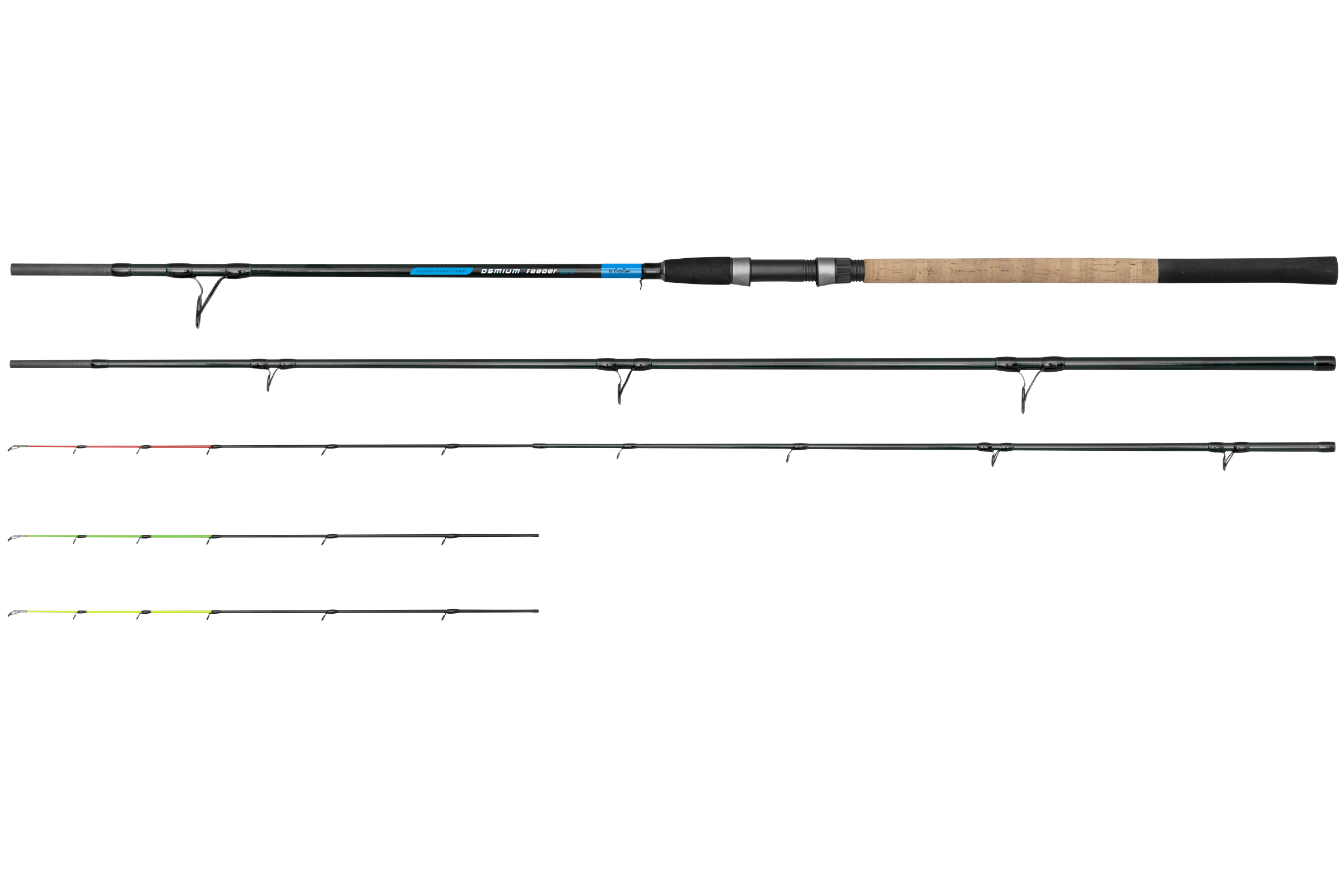 FC Osmium Feeder horgászbot, 390 cm, 50-150 g, 3+3 részes