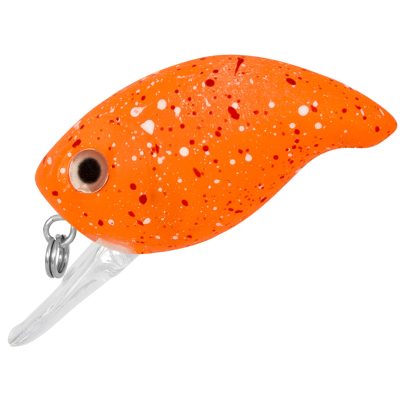 PZ Tiny Fish wobbler, 3 cm, 2,4 g, narancs, úszó