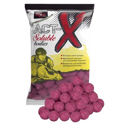 CZ Act-X Soluble oldódó bojli, 24 mm, faeper, 800 g
