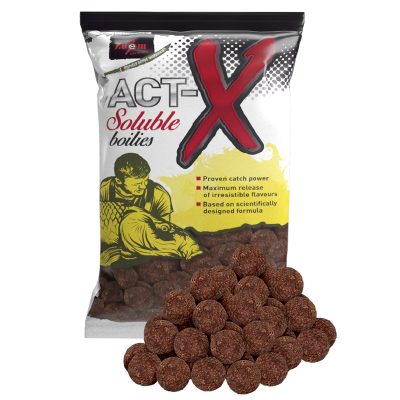 CZ Act-X Soluble oldódó bojli, 24 mm, édes fűszeres, 800 g