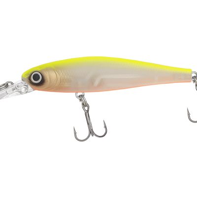 PZ Shotgun Blade wobbler, 6,5 cm, 5,7 g, fluo sárga, fehér, süllyedő