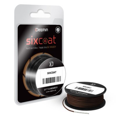 Delphin - SIXCOAT Skin Line muddy fonott előkezsinór