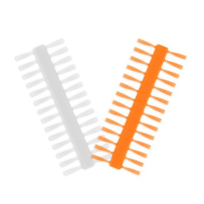 Delphin - Q-STOP stopper / átlátszó+narancsszínű