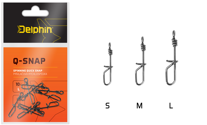 Delphin - Pergető kapcsolat Q-SNAP / 10db / 0,6mm