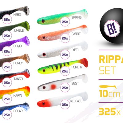 Delphin - Műcsali szettek BOMB Rippa 10cm / 325db