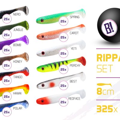 Delphin - Műcsali szettek BOMB Rippa 8cm / 325db