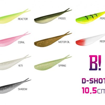 Delphin - BOMB! Gumihal D-SHOT / 5db