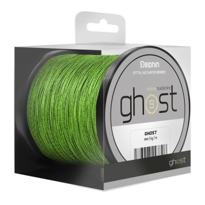 Delphin - GHOST 8+1 / zöld fonott főzsinór