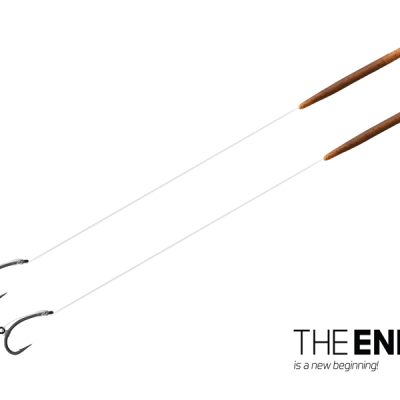 Delphin - THE END D-Rig kötött horog / 2db