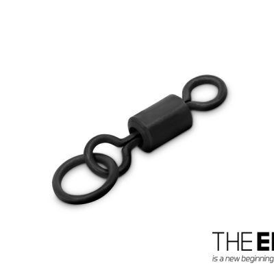 Delphin - Pontyozó forgó gyűrűvel THE END Ring Swivel / 10db