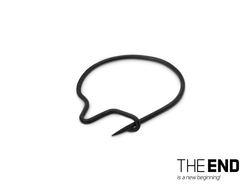 Delphin - Csonti gyűrű THE END Maggot Trap / 10db