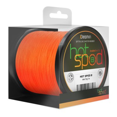 Delphin - HotSPOD 8 / narancsszínű fonott főzsinór