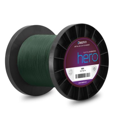 Delphin - HERO 8 / zöld fonott főzsinór