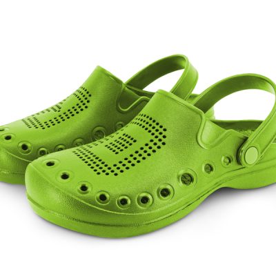 Delphin - Papucs OCTO / zöldcitrom zöld