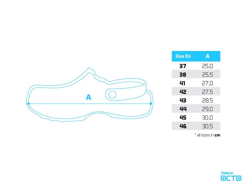 Delphin - Papucs OCTO / azúrkék - Image 6