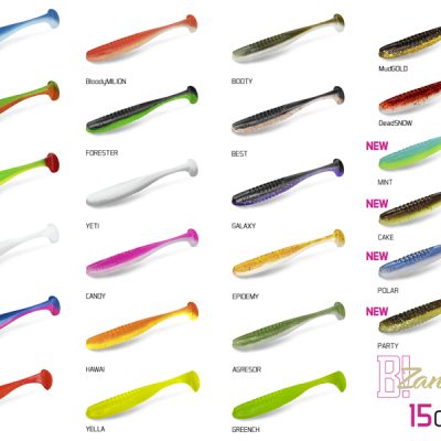 Delphin - Gumihal ZANDERA UVs / 5db