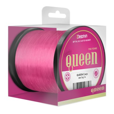 Delphin - QUEEN Carp / rózsaszín monofil főzsinór