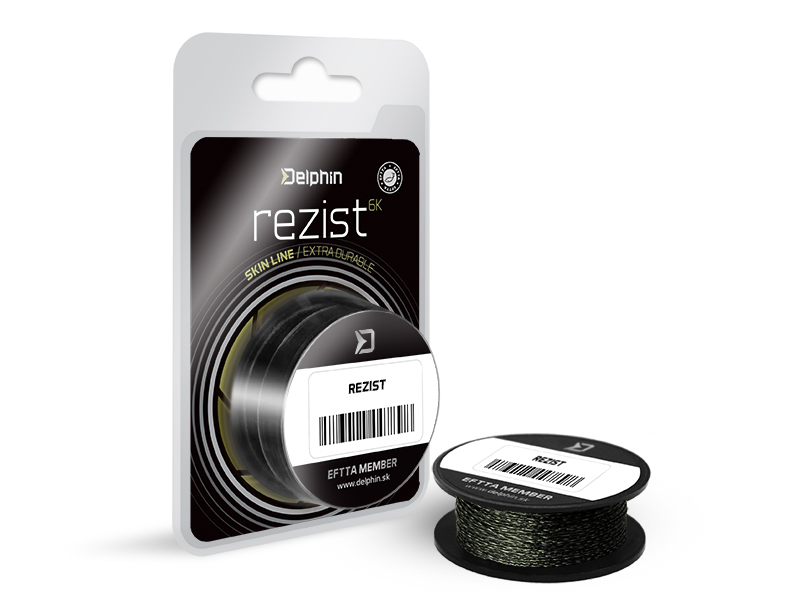 Delphin - Skin Line REZIST / Grass camou fonott előkezsinór