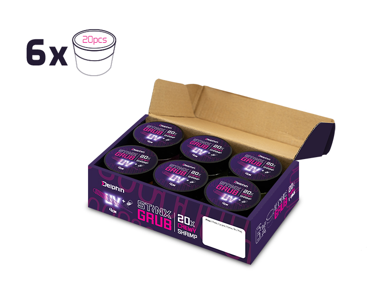 Delphin - Gumihal B! StinxGRUB Shrimp / 20db - Image 5