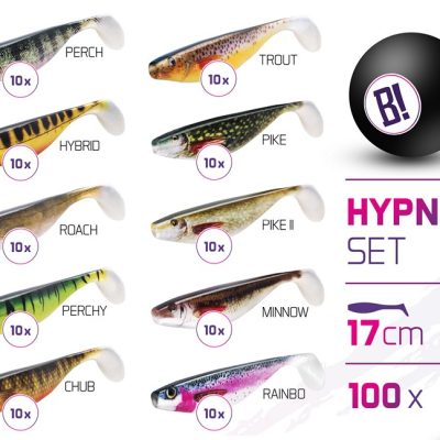 Delphin - Műcsali szettek BOMB Hypno 17cm / 100db