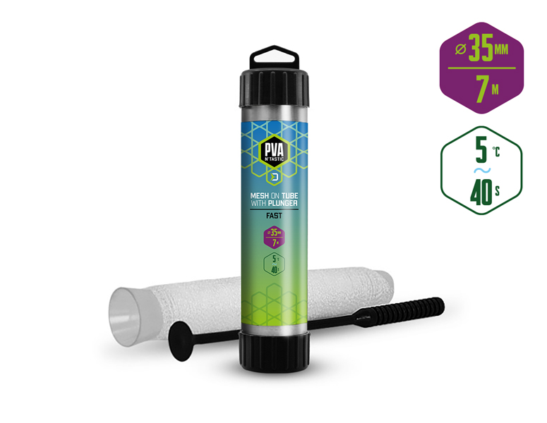 Delphin - PVA n’tastic háló / CSŐ+TÖMÍTŐRÚD /7m