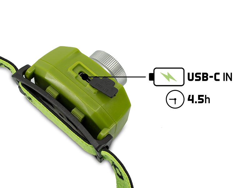 Delphin - OXUS Zoom fejlámpa - Image 3